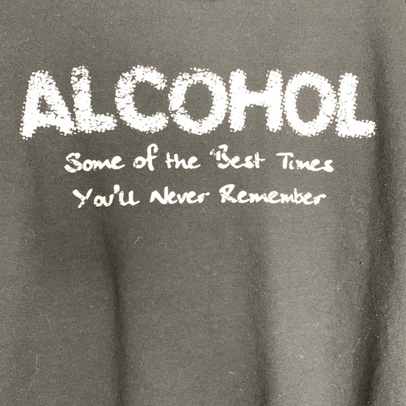 Gildan | Black BAND Zip Up HOODIE | Brad Paisley ALCOHOL WORLD TOUR Sweatshirt - Picture 7 of 8